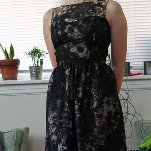 Black Silhouette Sleeveless Dorothy Perkins Dress